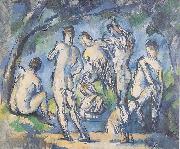 Paul Cezanne Sept Baigneurs USA oil painting artist